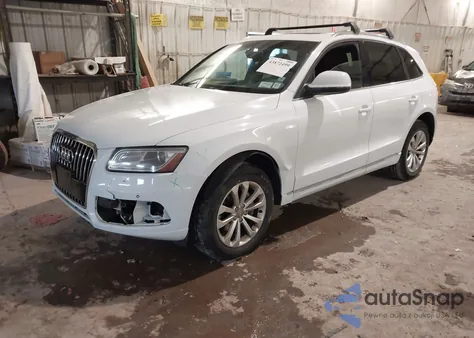 2013 Audi Q5 2.0T Premium z USA, uszkodzony, nr VIN WA1LFAFP1DA045657